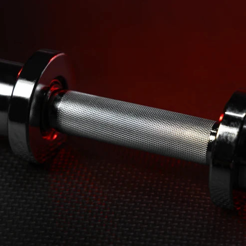 Olympic Dumbbell Bar 50 cm with Spring Collars