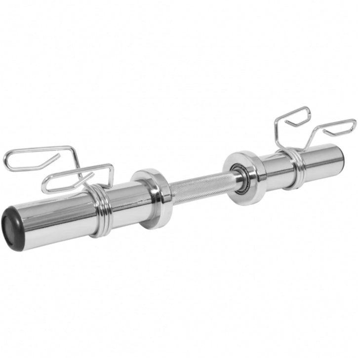Olympic Dumbbell Bar 50 cm with Spring Collars