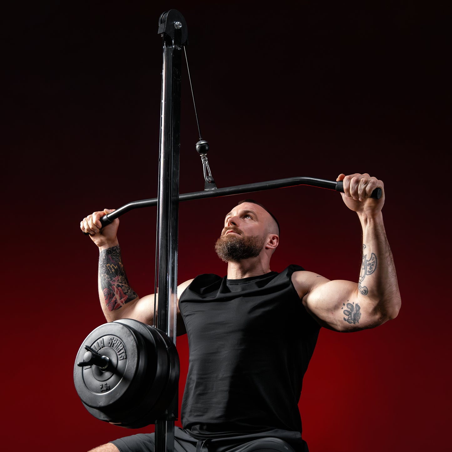 Lat Pulldown Station for Universal Workstation