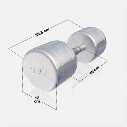 Chrome Dumbbell 1 - 20 kg