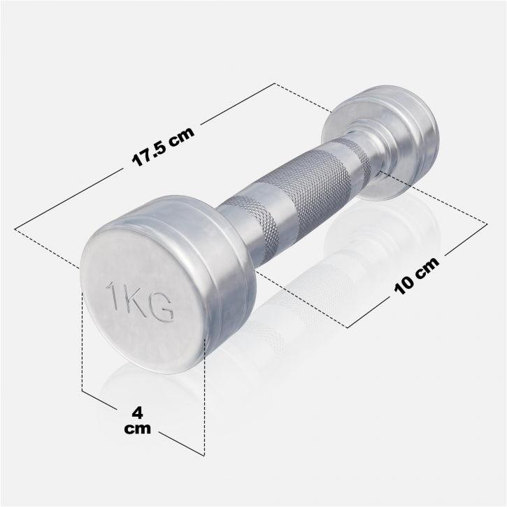 Chrome Dumbbell 1 - 20 kg