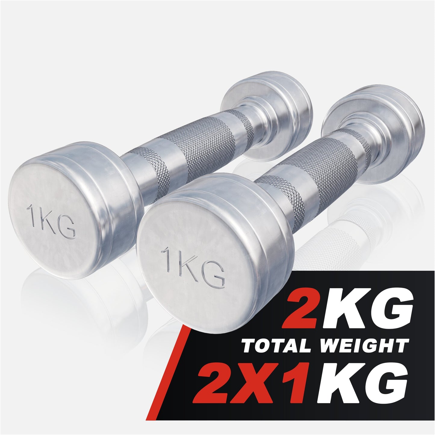 Chrome Dumbbell 1 - 20 kg