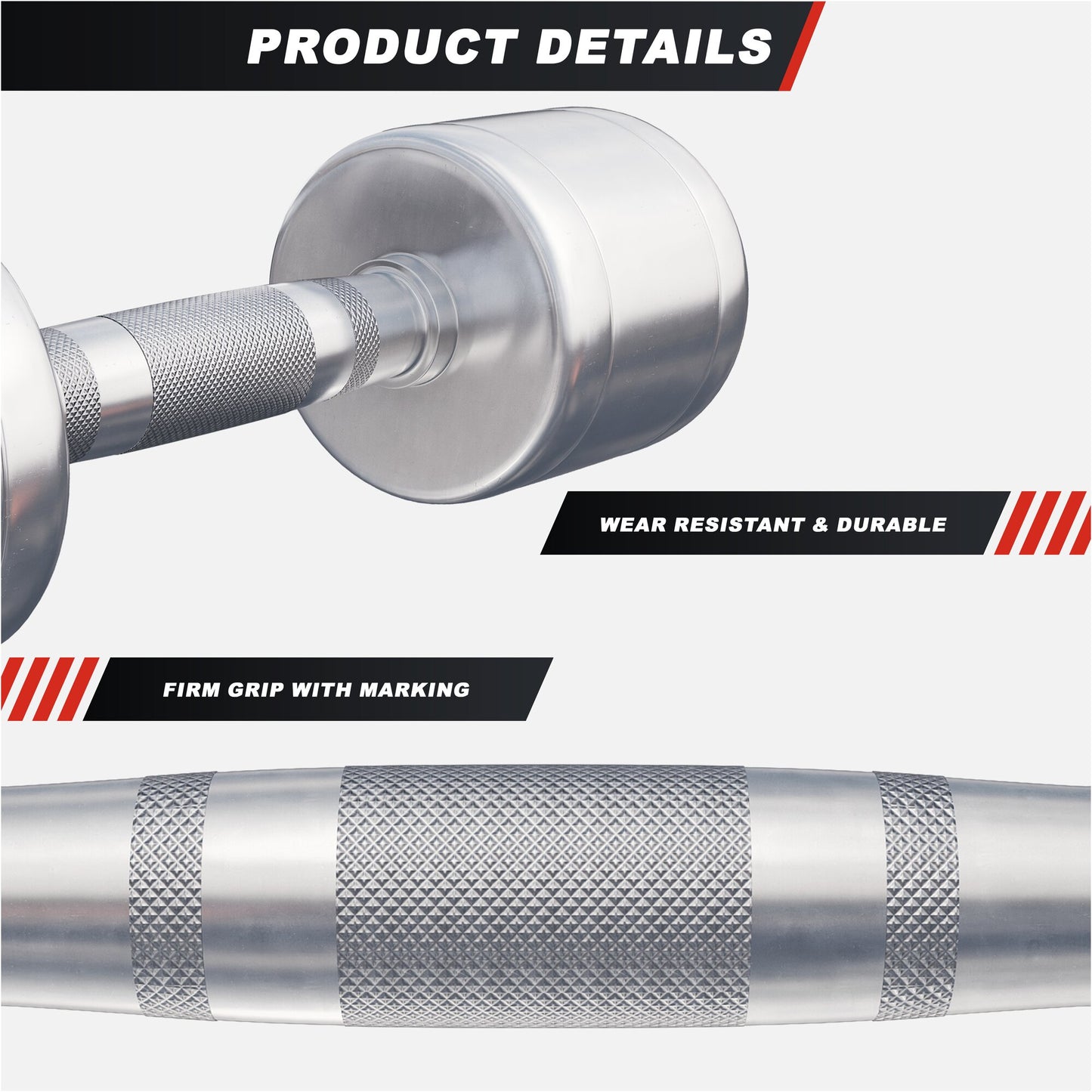 Chrome Dumbbell 1 - 20 kg