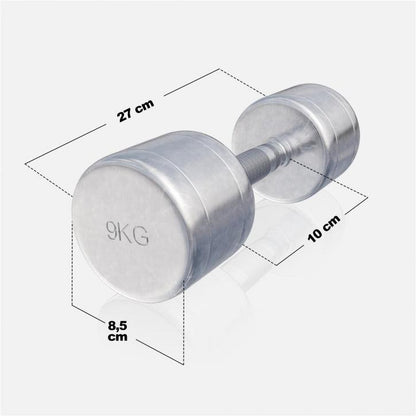 Chrome Dumbbell 1 - 20 kg
