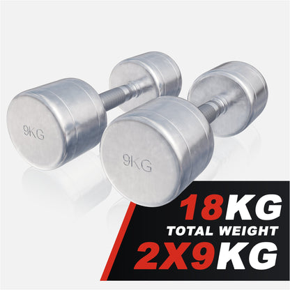 Chrome Dumbbell 1 - 20 kg