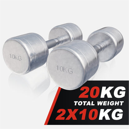 Chrome Dumbbell 1 - 20 kg