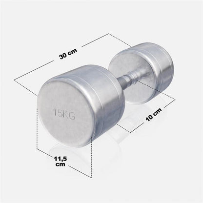 Chrome Dumbbell 1 - 20 kg