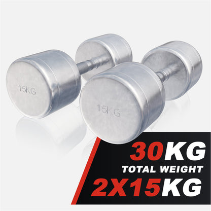 Chrome Dumbbell 1 - 20 kg