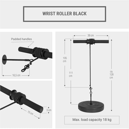 Wrist Roller Black