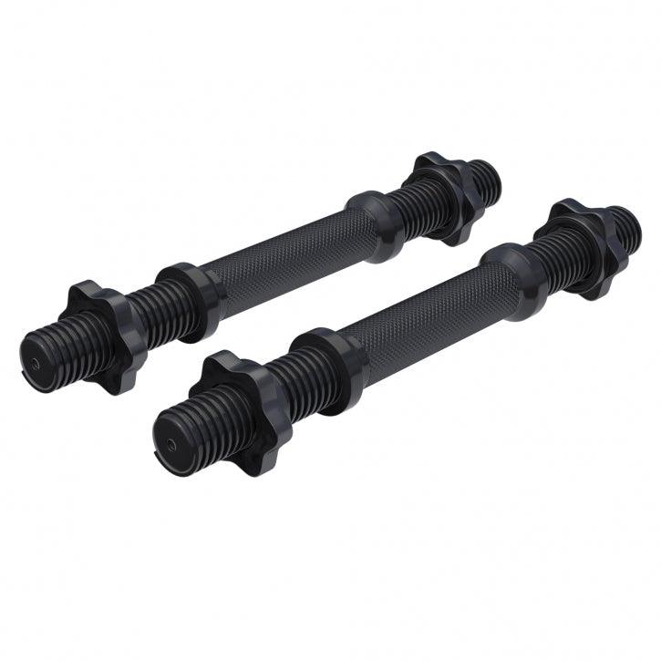 Dumbbell Bars 35 cm with Star Collars (Set of 2), 30 mm