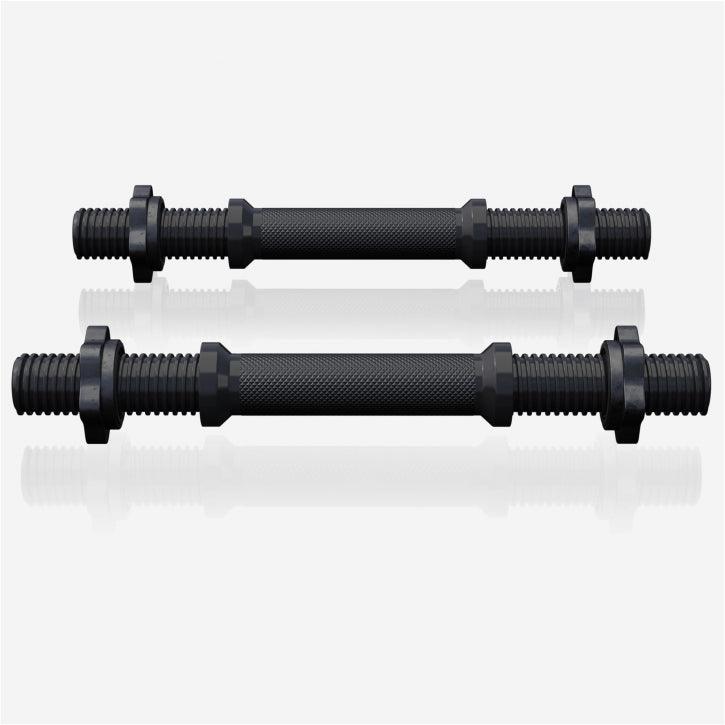 Dumbbell Bars 35 cm with Star Collars (Set of 2), 30 mm