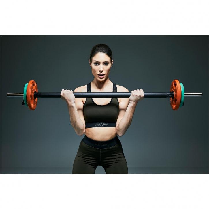 Rubber Tri-Grip Weight Plate 30/31 mm