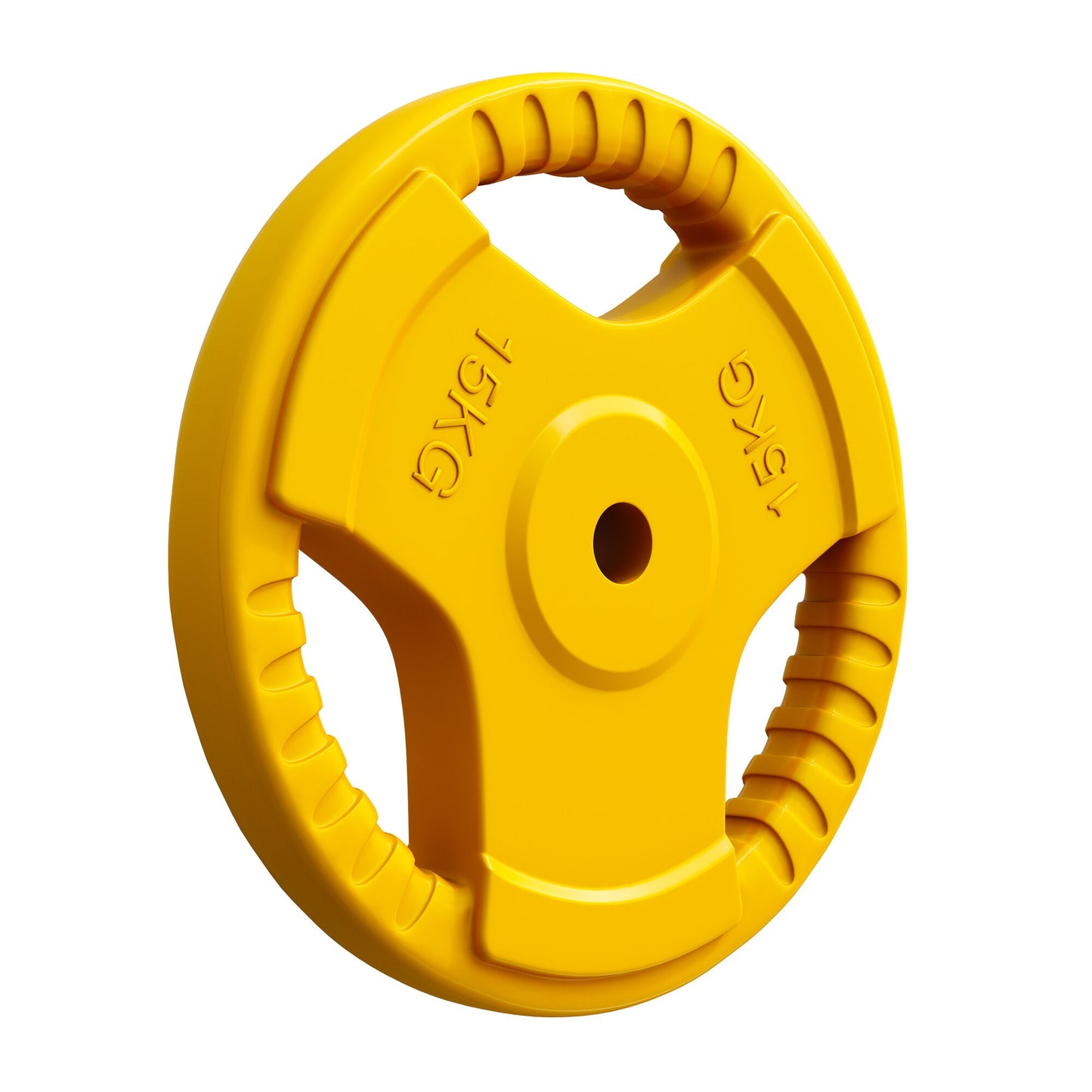 Rubber Tri-Grip Weight Plate 30/31 mm