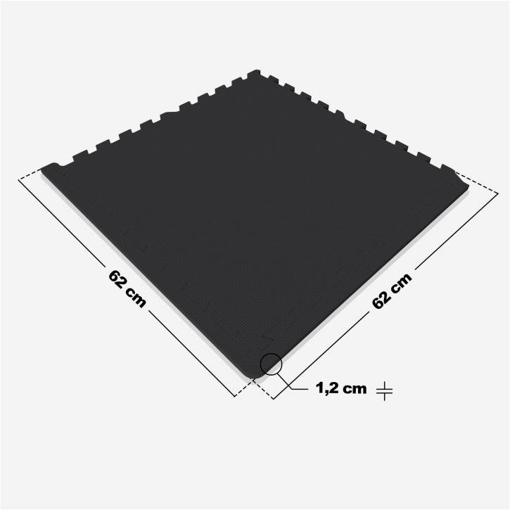 Floor Protection Mat Set with 6 Pieces + End Pieces