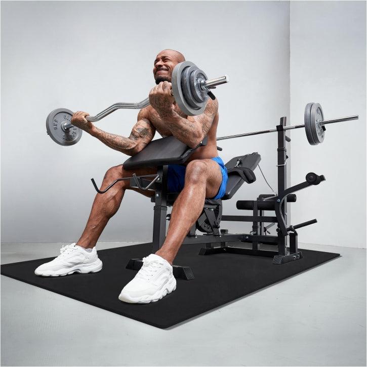 Floor Protection Mat Set with 6 Pieces + End Pieces