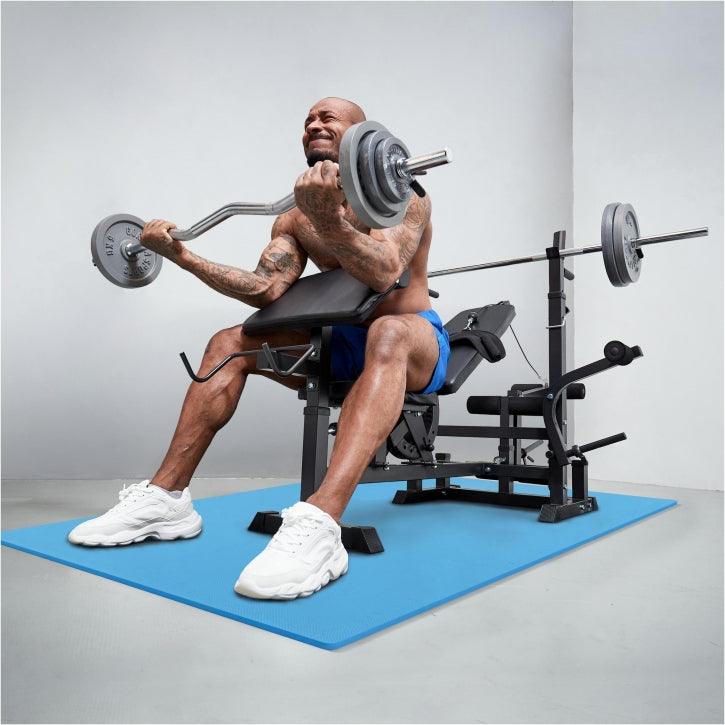 Floor Protection Mat Set with 6 Pieces + End Pieces
