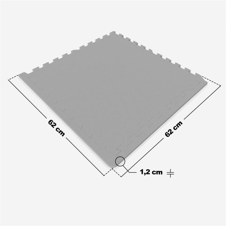 Floor Protection Mat Set with 6 Pieces + End Pieces