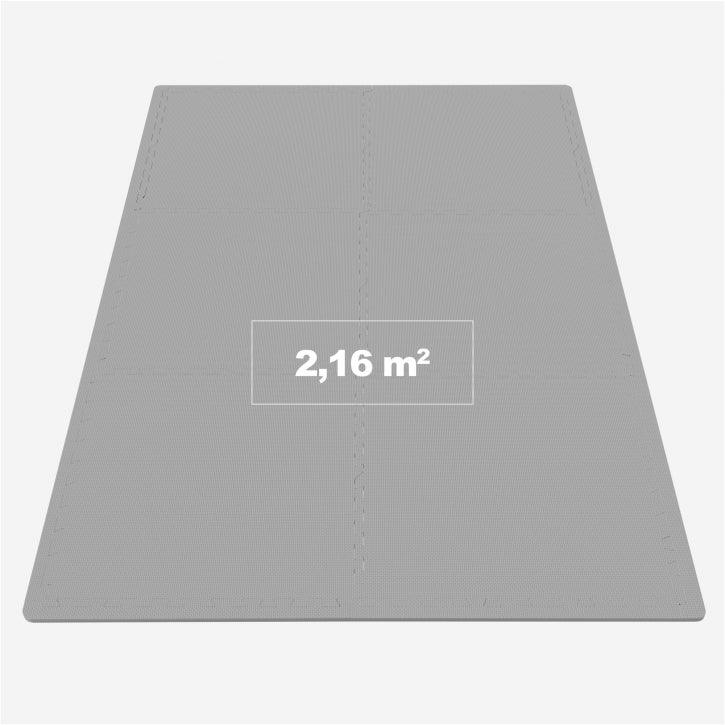 Floor Protection Mat Set with 6 Pieces + End Pieces