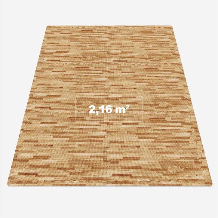 Floor Protection Mat Set with 6 Pieces + End Pieces