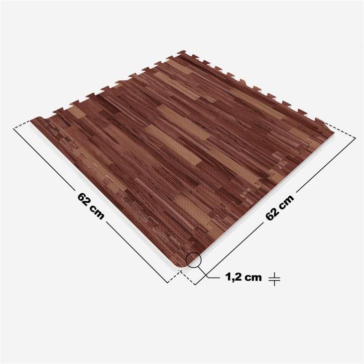 Floor Protection Mat Set with 6 Pieces + End Pieces