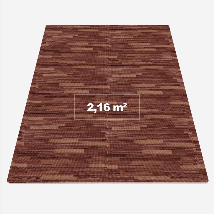 Floor Protection Mat Set with 6 Pieces + End Pieces