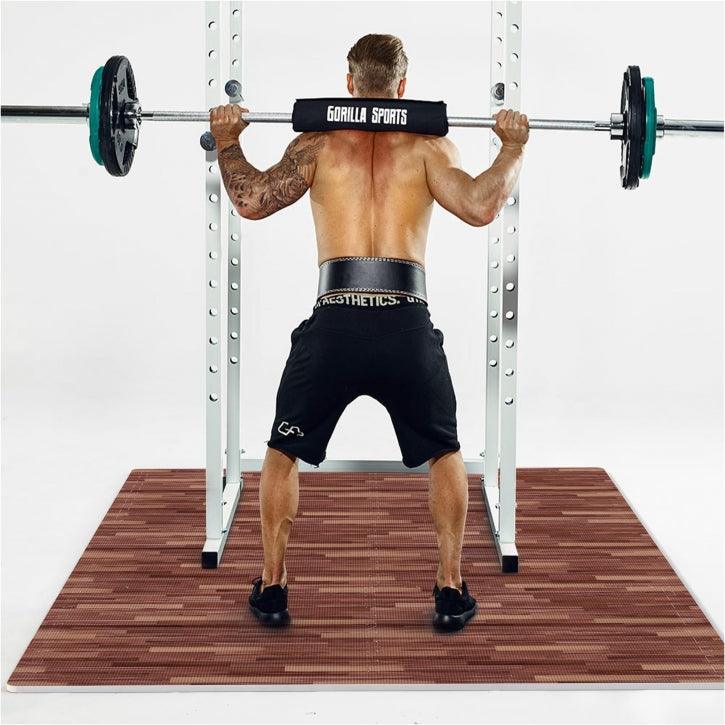 Floor Protection Mat Set with 6 Pieces + End Pieces