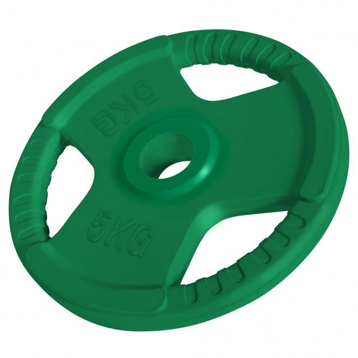 Rubber Tri-Grip Olympic Weight Plate 50/51 mm