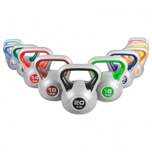 Plastic Coated Kettlebell 2 - 20 kg or in Set