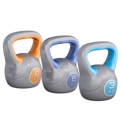 Plastic Coated Kettlebell 2 - 20 kg or in Set