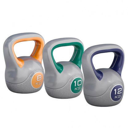 Plastic Coated Kettlebell 2 - 20 kg or in Set
