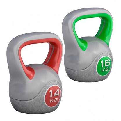 Plastic Coated Kettlebell 2 - 20 kg or in Set