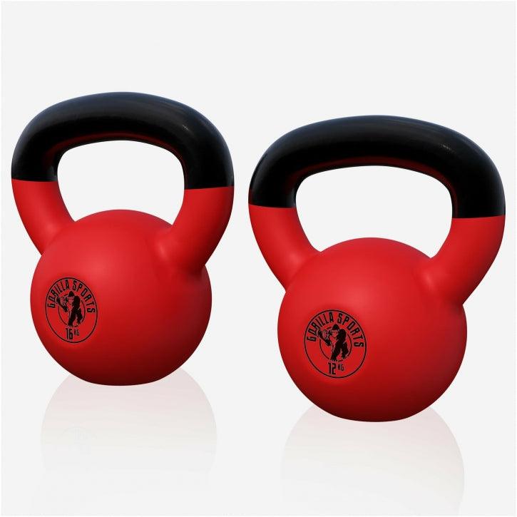 Neoprene Coated Cast Iron Kettlebell 2 kg - 28 kg
