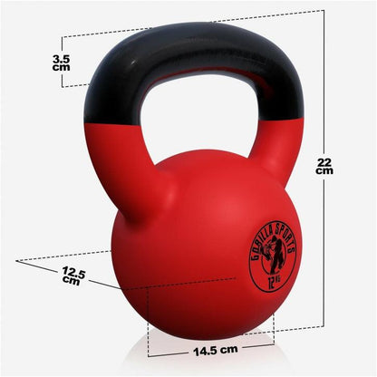 Neoprene Coated Cast Iron Kettlebell 2 kg - 28 kg