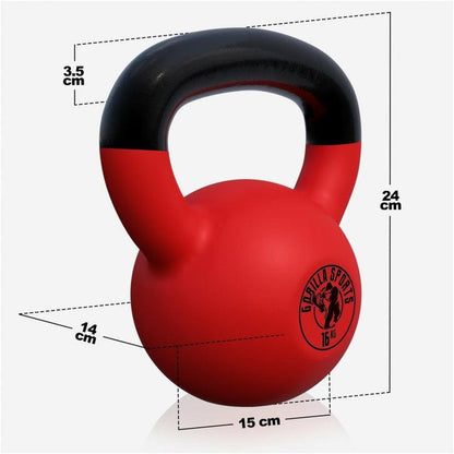 Neoprene Coated Cast Iron Kettlebell 2 kg - 28 kg
