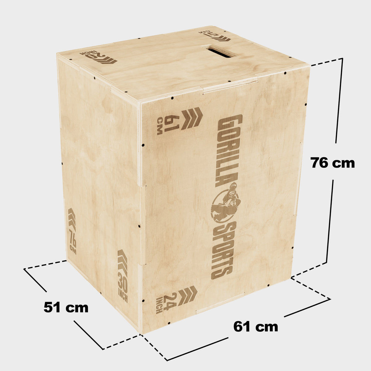 Wooden Plyometric Box