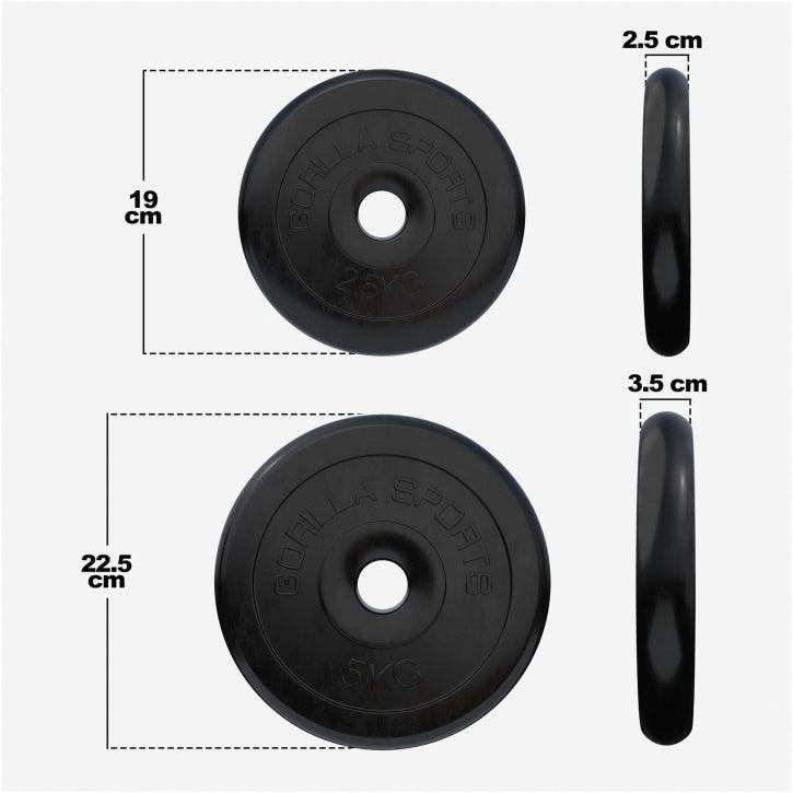Rubber Weight Plate (30/31 mm)