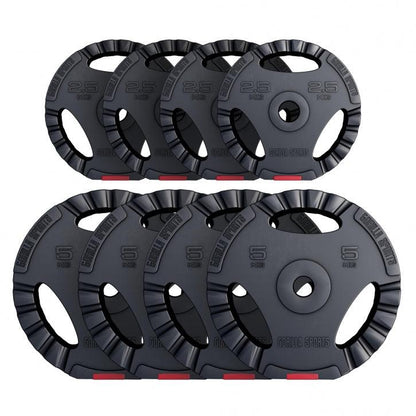Tri-Grip Vinyl Weight Plate 30/31 mm