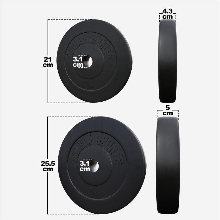 Vinyl Weight Plate 30/31 mm