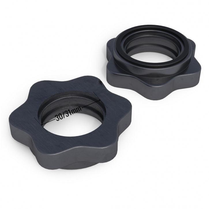 Star Collars for 30/31 mm Weight Bars (Set of 2)
