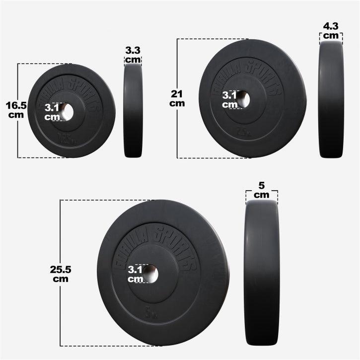 Vinyl Weight Plate 30/31 mm