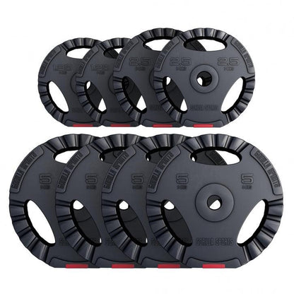 Tri-Grip Vinyl Weight Plate 30/31 mm
