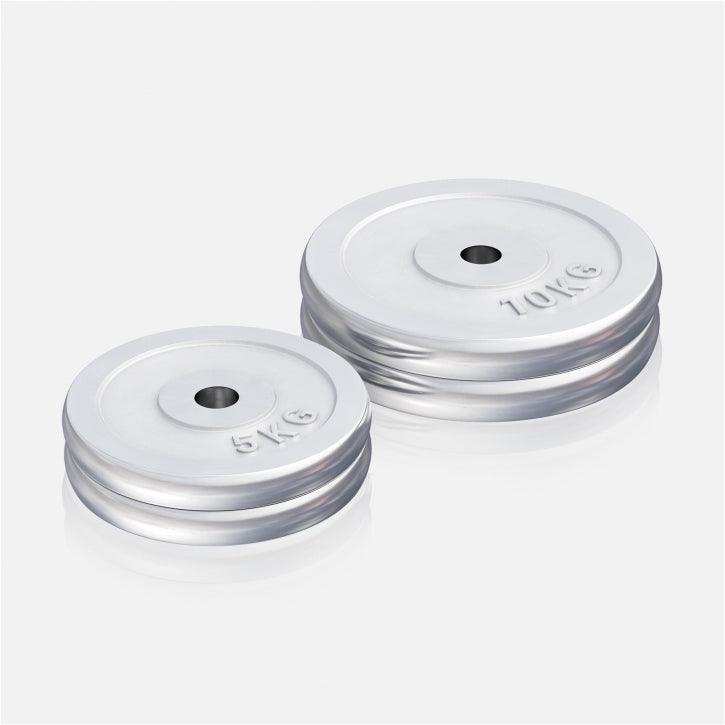 Chrome Cast Iron Weight Plate (30/31 mm)