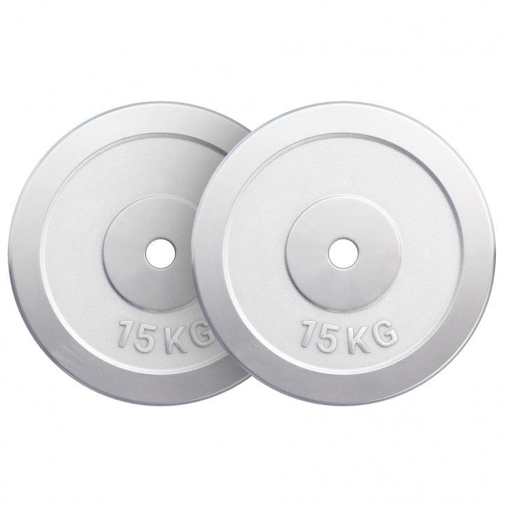 Chrome Cast Iron Weight Plate (30/31 mm)