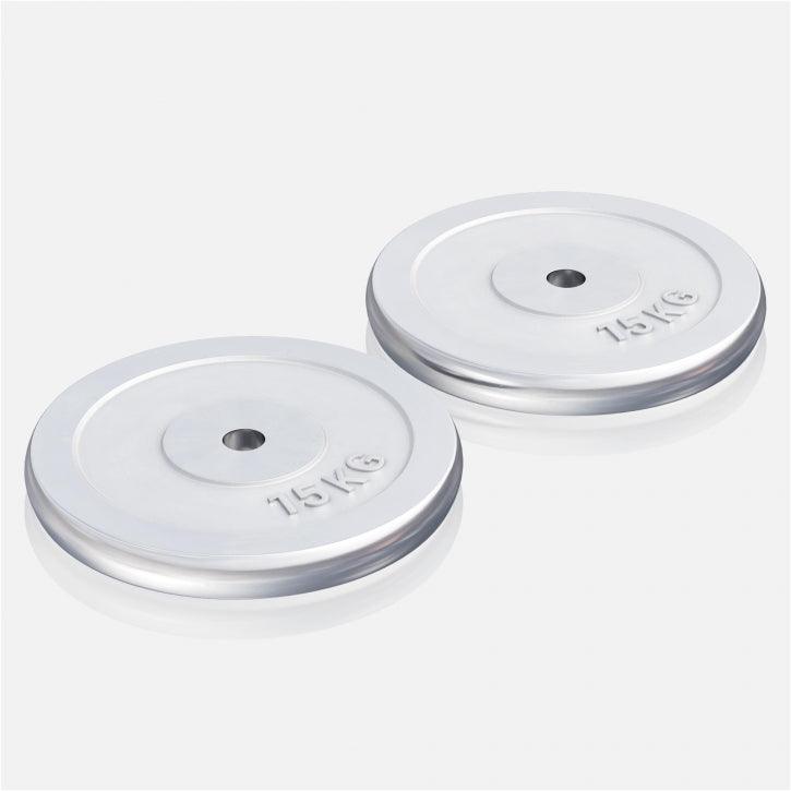 Chrome Cast Iron Weight Plate (30/31 mm)