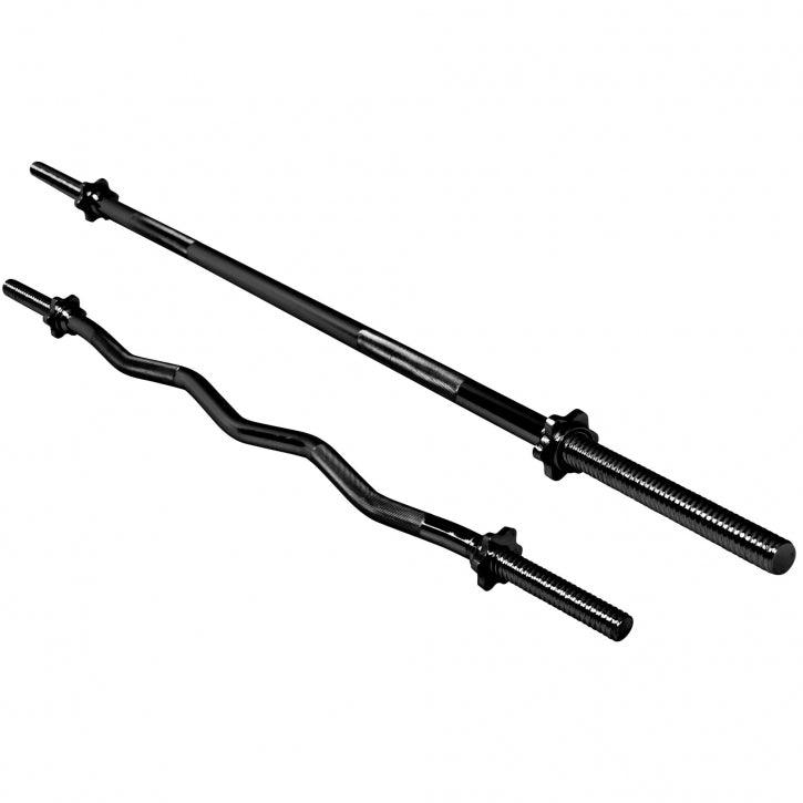 Weight Bar Set with Barbell and EZ Curl Bar