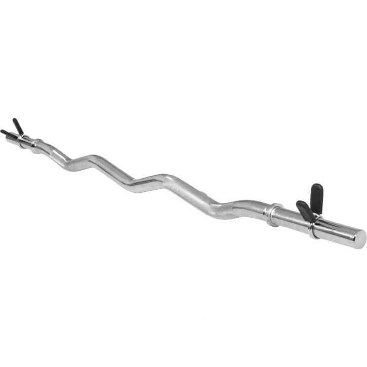 Weight Bar Set with Barbell, EZ Curl Bar, and Dumbbells