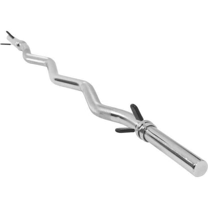 Weight Bar Set with Barbell, EZ Curl Bar, and Dumbbells