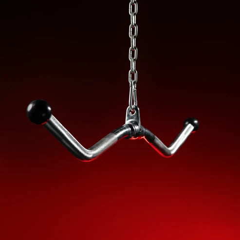 Cable Attachment Set with Triceps, SZ Curl, and Rowing Handles