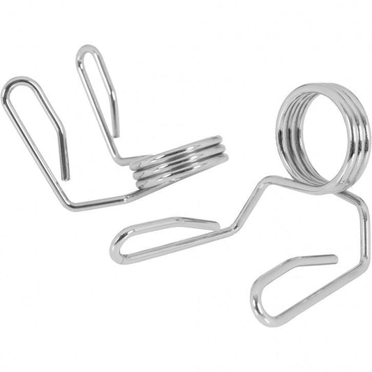 Olympic Spring Collars 50/51 mm in Chrome (Set of 2)