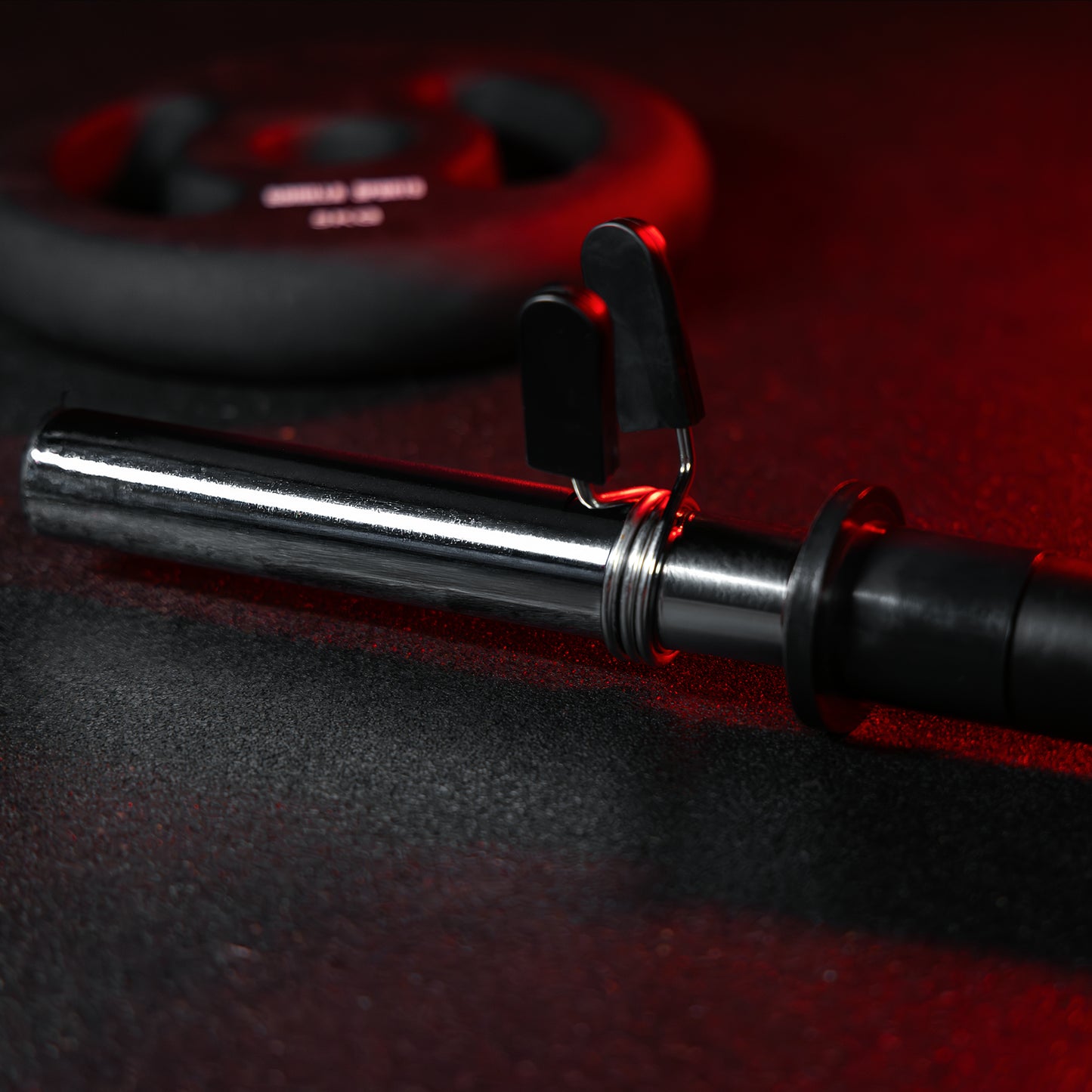 Barbell Bar 130 cm Black/Chrome